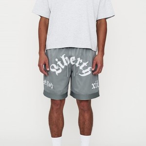 Pantalones Cortos de Baloncesto Liberty Mesh para Hombre, Cintura con Cordón, Bolsillos Laterales, Logotipo y Número Bordados Personalizados - Product Image 1