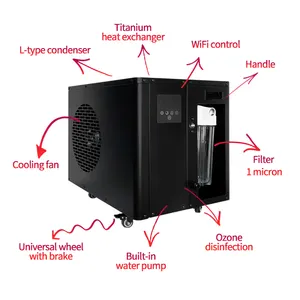 Peralatan pendinginan pendingin mandi es inovatif untuk pemulihan Optimal pendingin air mandi es