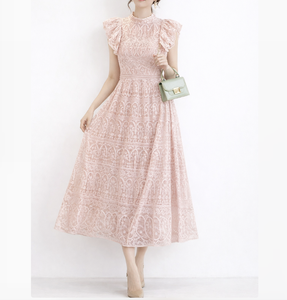 Vestidos de mujer bordados con encaje de algodón, fabricante de ropa de Vietnam, OEM ODM, ropa de mujer, etiqueta personalizada, ropa al por mayor - Product Image 3