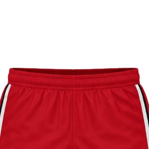 Shorts de hockey sur glace rouges, uniforme d'équipe sportive, vêtements d'entraînement sportif, vêtements de jeu en plein air, shorts de match légers pour le hockey - Product Image 3