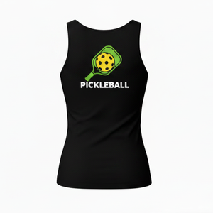 custom Women's pickleball Built-in Bra Tank Top <b>Compression</b> Support Racerback Fitness Training Top Quick Dry Activewear OEM ODM - Product Image 3