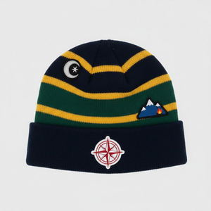 Gorros de Invierno Unisex de Alta Calidad, Tejidos con Canalé, Cálidos para Exteriores, Diseño Jacquard 2026, Última Llegada - Product Image 1