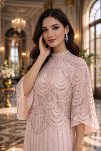 Abaya Women Party Dress Jalabiya Arabic Luxury Dubai Caftan Evening Dress for Women Wedding Elegant <b>Kaftan</b> Formal Party Gowns - Product Image 6
