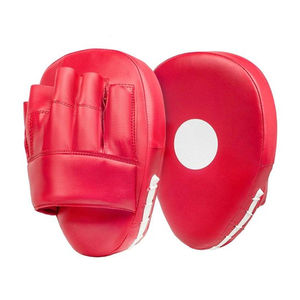 Comfortable Breathable Eco-Friendly Boxing/Kickboxing Training All Seasons Custom Logo Design Leather Laced <b>Focus</b> <b>Pads</b> - Product Image 3