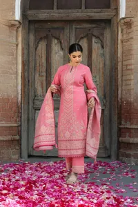 ผ้าฝ้ายพรีเมียมซาฟาลาสำหรับตัดชุด - Product Image 4