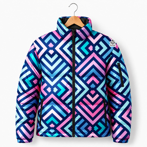 Heritage Masonic Regalia Men Long Winter Puffer <b>Jacket</b> Lightweight Waterproof Windproof Custom Sublimated Coat - Product Image 4