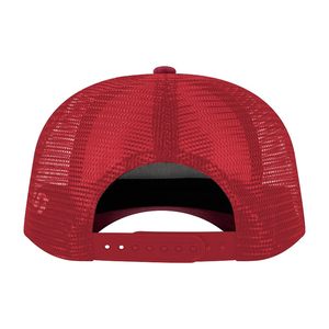 Gorra de Béisbol Unisex de 5 Paneles, Gorra Snapback de Malla y Suedette, Venta al Por Mayor OEM - Product Image 2