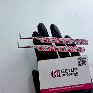 คุณภาพสูง GETUP BROSONS IMPEX สแตนเลสสตีลเคลือบกระดาษแบบกำหนดเอง ปลายแหลมเรียว/ยาว 90 องศา สีเงิน จับกระชับมือ ใช้งานได้อย่างแม่นยำ - Product Image 1