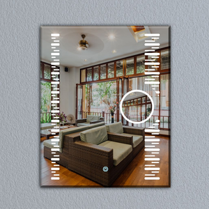 Grâce à sa construction durable et à un design minimaliste, souvent sans cadre, un miroir LED apporte à la fois luxe et efficacité à l'espace de vie. - Product Image 6