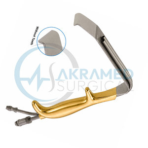 Disector Arcus Marginalis de 24 cm, en Forma de S, Curvo, de Acero Inoxidable, Instrumento de Cirugía Plástica para Lifting Facial, con Certificación CE, Reutilizable - Product Image 2