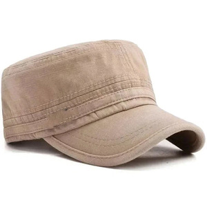 2026 New Black Unisex Cotton <b>Flat</b> Cap Adjustable Breathable Casual Style Spring Summer Wear Adults Best Seller <b>Flat</b> Caps ODM - Product Image 6