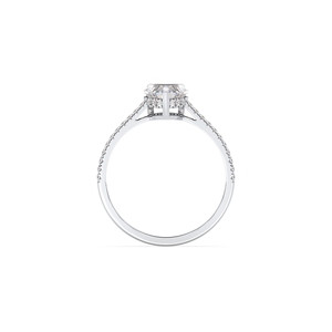 Bague de fiançailles en diamant de laboratoire en forme de cœur REYES, prix d'usine, 1,17 ct, or massif 14 carats, certifiée IGI, diamant HPHT CVD, bijoux - Product Image 5