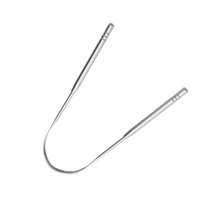 Raspadores de Lengua en Forma de U de MARI INSTRUMENTS, Acero Inoxidable Alemán, para Uso en Salones de Belleza, Servicio OEM ODM - Product Image 1