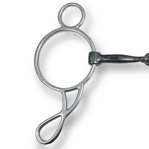 Mors à double articulation en acier inoxydable, confortable et réactif pour les activités équestres, réutilisable - Product Image 5