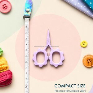Wholesale Colorful Flower Embroidery <b>Scissors</b> Stainless Steel Fine Tip <b>Sewing</b> <b>Scissors</b> - Product Image 4