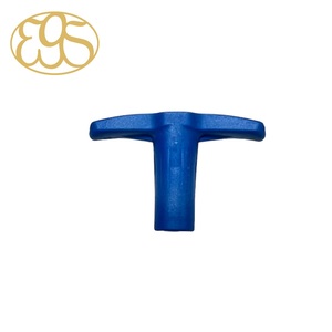 OEM big T head hand screw by insert mold with PA66 material for computer server using Flush head self clinching <b>stud</b> screw Knobs - Product Image 1