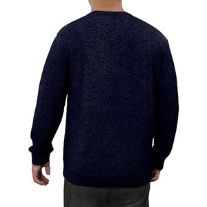 Mens Stretch Athletic Sweatshirt Long Sleeve Comfy Breathable Top for Men Casual Comfortable Cotton <b>Blend</b> Pullover Premium - Product Image 5