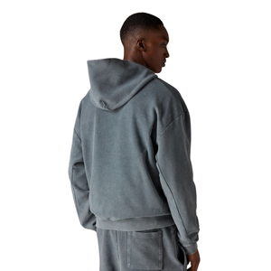 Conjunto de Sudadera con Capucha y Pantalones Rectos para Hombre, Estilo Casual, Dos Piezas, Personalizable OEM ODM - Product Image 2