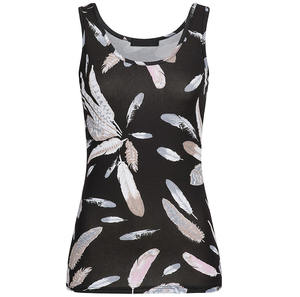 Débardeurs en jersey uni délavé, imprimés, respirants, grande taille, style décontracté et sexy, à prix très abordable - Product Image 5