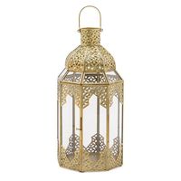 Lanterne marocaine de qualité export, tour à bougies, décoration pour la célébration de l'Aïd, style minaret, durable, écologique, lavable, personnalisable