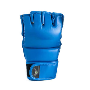 Gants de MMA en cuir de qualité supérieure, logo personnalisé, gants de grappling, fabricant OEM ODM, vente en gros, gants d'entraînement de combat MMA - Product Image 2
