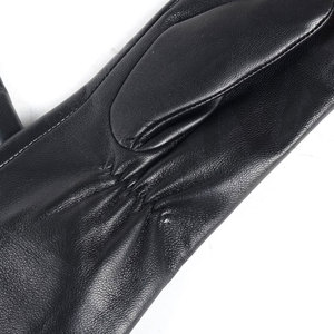 New Style Winter Leather <b>Gloves</b> Pakistan Customized Design Elbow-Length Touchscreen Sheepskin Casual Dress <b>Gloves</b> Silk LEATHER - Product Image 5