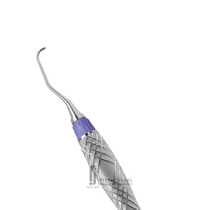 Curetas Gracey de acero inoxidable con mango hueco de grado dental alemán 11/12, raspador periodontal, juego Gracey tipo Huu-Freidley manual - Product Image 4