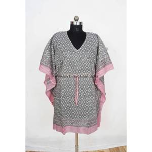 Vestido Midi Ajustado Vintage Hecho a Mano para Mujer, Kaftán Largo de Algodón para Dormir, con Decoración de Encaje, Talla Única, Lavable - Product Image 2