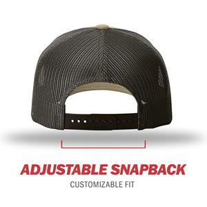 RIFAT SPORTS WEAR Breathable Waterproof Trucker Baseball <b>Cap</b> Adjustable for Men's Sports Travel <b>Hiking</b> Outdoor Adventures Custom - Product Image 3
