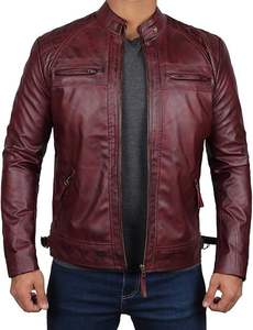 Nouvelles vestes d'hiver tendance très demandées, vestes slim à séchage rapide, vestes en cuir pour hommes du Pakistan, en vente en ligne - Product Image 4