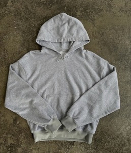 DISCOVER-IMPEX Sweat à capuche tricoté unisexe noir 100% coton, imprimé, respirant, lavage par pulvérisation, strass, coupe ample, écologique, collection hiver - Product Image 1