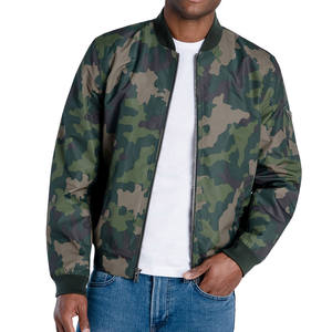 ผู้ผลิตเสื้อผ้าลำลองสไตล์สตรีทแวร์ OEM รับผลิตเสื้อแจ็คเก็ตกันลมพิมพ์ลายกราฟิกตามสั่ง แบรนด์ส่วนตัว สำหรับกิจกรรมกลางแจ้ง MOQ ต่ำ เสื้อแจ็คเก็ตบอมเบอร์ผู้ชาย - Product Image 1