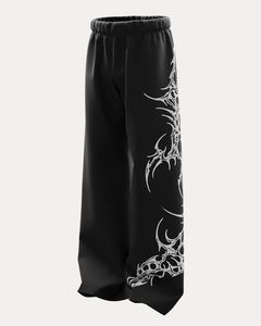 Pantalon droit décontracté pour femme en toile 100 % coton, taille mi-haute élastique, respirant, séchage rapide, écologique, couleur unie, collection automne - Product Image 3