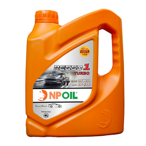 Aceite base y aditivos premium NPOIL Aceite para motor de coche RESSO 1 TURBO 20W50 4L 5L 6L Aceite para motor / PCMO / Aceite para motor de automóvil de pasajeros - Product Image 2