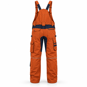 Overoles de Trabajo Personalizados con Bordado, de Algodón Transpirable para Hombre, con Múltiples Bolsillos, Refuerzo en las Rodillas, para Carpintero - Product Image 3