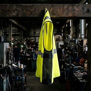 High Quality Saftey Vest Reflector Construction Sleeveless Safety Traffic Vest Men's Reflective Safety Vest - Product Image 2