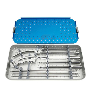 ชุดเครื่องมือผ่าตัดข้อต่อ AC สำหรับม้า ระบบการสร้างเส้นเอ็นใหม่สำหรับการผ่าตัดข้อต่อแบบส่องกล้อง พร้อมเครื่องมือผ่าตัดแบบมือถือทำจากเหล็ก - Product Image 1