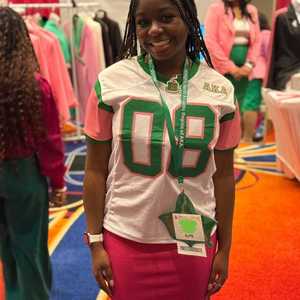 Maillot de football blanc AKA pour femme, broderie lettres grecques, maillot de sport athlétique, qualité supérieure, tissu respirant, col rond - Product Image 5