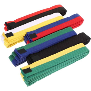 Cinturón de Jiu-jitsu Brasileño de Tela de Algodón Tejida con Perlas de Alta Calidad con Logotipo Personalizado, Calidad Premium - Product Image 4