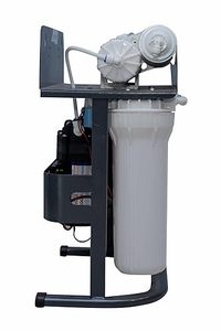 NUEVO SISTEMA PURIFICADOR DE AGUA RO PEQUEÑO DE 15 LPH CON SOBRENOVADELLA DE ACERO INOXIDABLE Y SOBRENOVADELLA ABIERTA - Product Image 3
