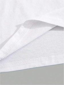 Camiseta Casual de Verano de Manga Corta y Cuello Redondo, Estilo Urbano - Product Image 3