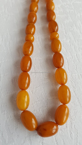 Chapelet islamique ovale en résine ambre Tasbih Misbaha Subha Tespih Sibha pour la méditation musulmane Dhikr et les perles de prière spirituelle - Product Image 2