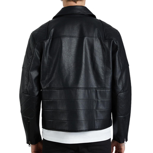 Premium Genuine <b>Leather</b> Outerwear for Men Stylish Biker <b>Jacket</b> for Casual and Travel Activities - Product Image 2