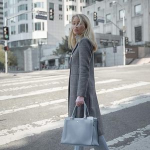 ถุงมือแฟชั่นบุผ้าแคชเมียร์หนังคลาสสิกสำหรับผู้หญิง - Product Image 4