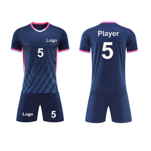Uniformes de Fútbol Personalizados para Hombre, 100% Poliéster Transpirable, con Estampado Frontal, Pantalones Cortos, Manga Corta, Secado Rápido, OEM/ODM - Product Image 2