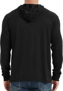เสื้อฮู้ดดี้ตกปลาสำหรับผู้ชาย ป้องกันรังสียูวีในฤดูหนาว พร้อมผ้าคลุมขา ป้องกันความชื้น แห้งเร็ว แขนยาว ผ้าฝ้าย 100% - Product Image 3