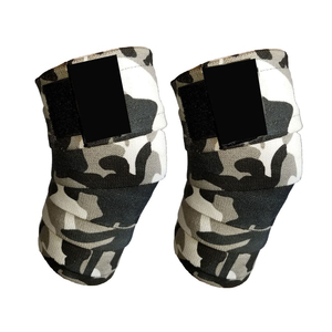 Soporte de Rodilla Ajustable con Patrón de Camuflaje, Cierre de Gancho y Bucle, Transpirable, para Levantamiento de Pesas, Entrenamiento de Fuerza, Unisex - Product Image 6
