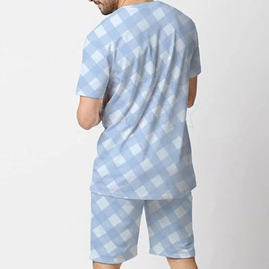 Conjunto de Verano para Hombre, Estilo Urbano, Transpirable, de Alta Calidad, 100% Algodón, Ropa de Moda - Product Image 3