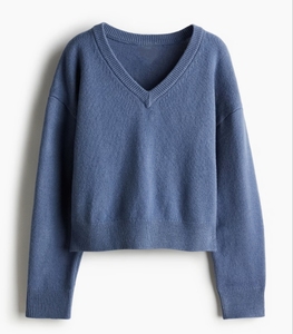 Pull en tricot personnalisable pour femme, col en V, de haute qualité, respirant, décontracté, pour l'hiver - Product Image 5