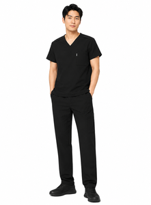 Healthcare Cotton Polyester <b>Doctor</b> Scrub Uniform OT Surgical Hospital Medical Wear Nurse Scrub <b>Set</b> Wholesale OEM - Product Image 3